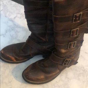 Durango Side buckle leather boots